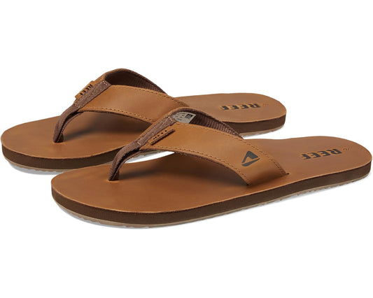 Men's Reef Reef Leather Smoothy Bronze/Brown
