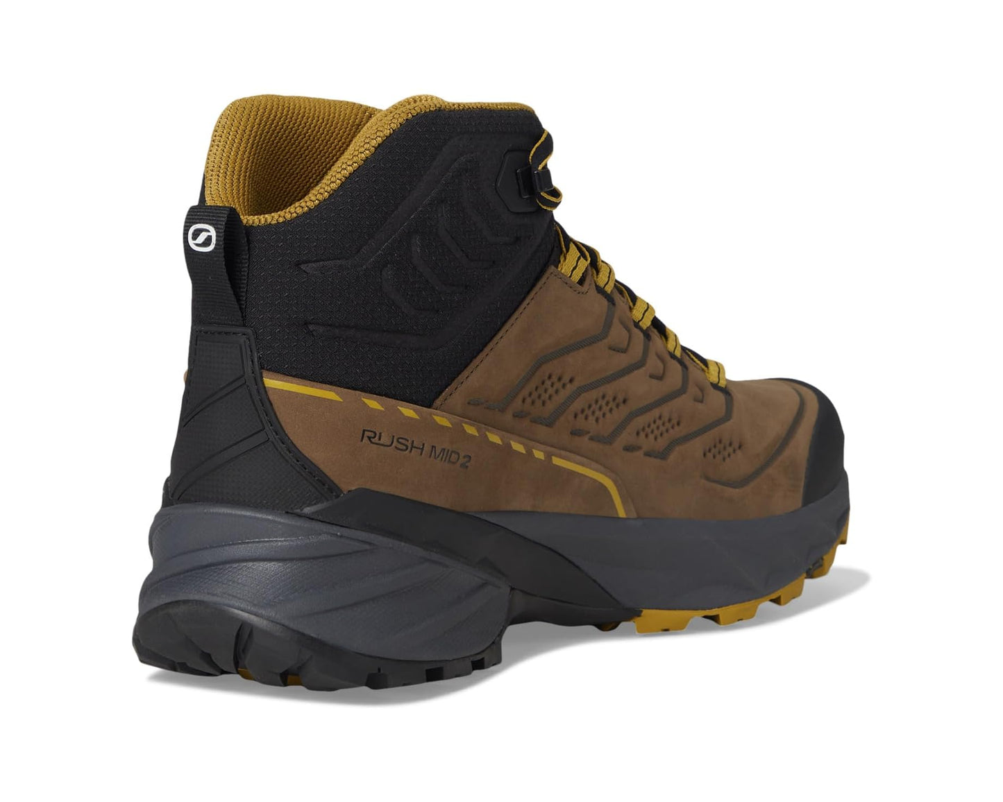 Men's Scarpa Rush 2 Pro Mid GTX Brown/Sulphur