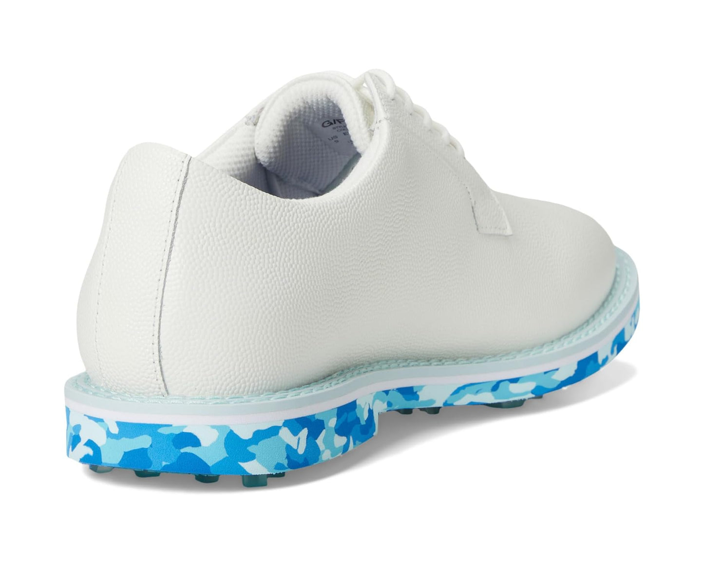 Men's GFORE Gallivanter Camo Leather Golf Shoes Snow/Mosaic