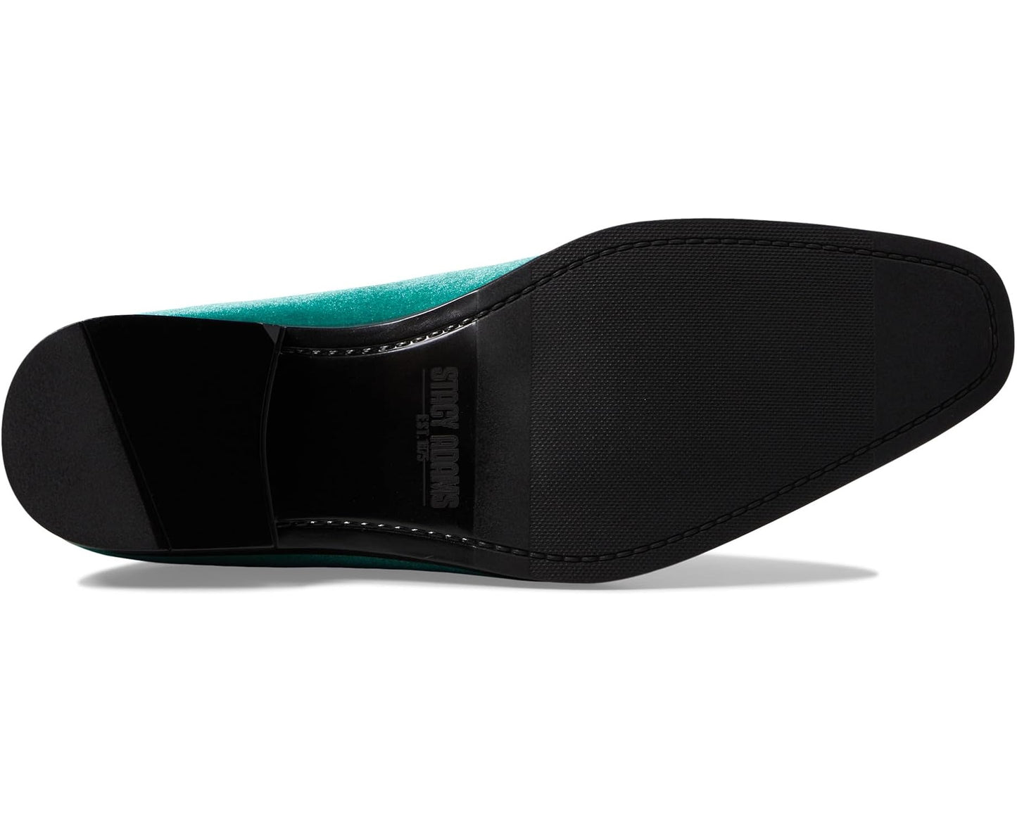 Men's Stacy Adams Savian Velour Slip-On Emerald