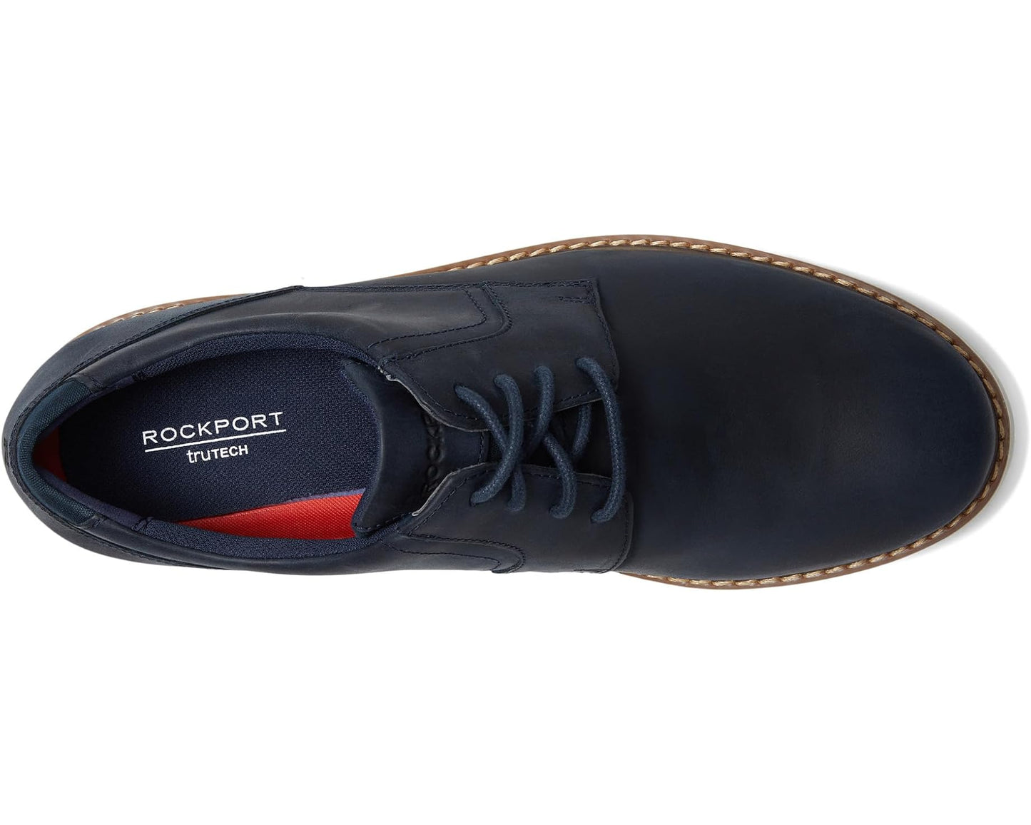 Men's Rockport Maverick Plain Toe Oxford New Dress Blues