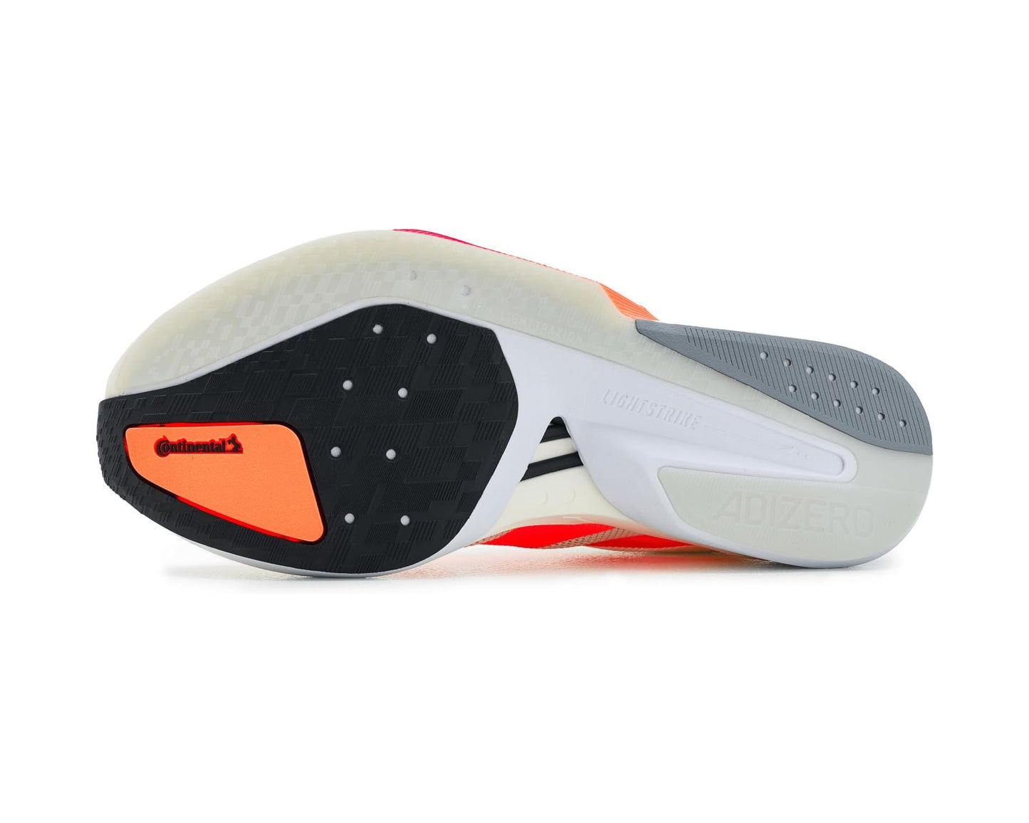 Men's adidas Adizero Boston 13 Running Shoes Off-White/Grey