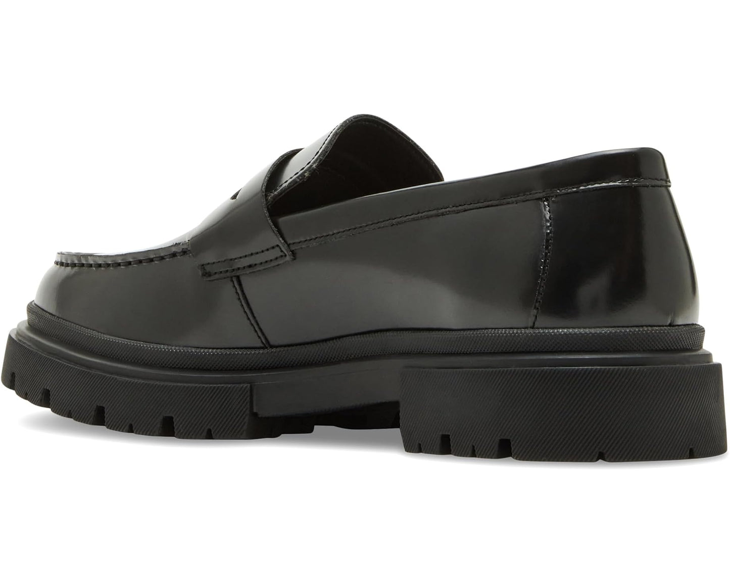 Men's Steve Madden Zephyr Black Box Leather