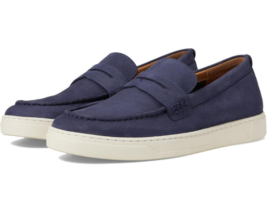 Men's VIONIC Thompson Slip-ons Navy Blue Leather