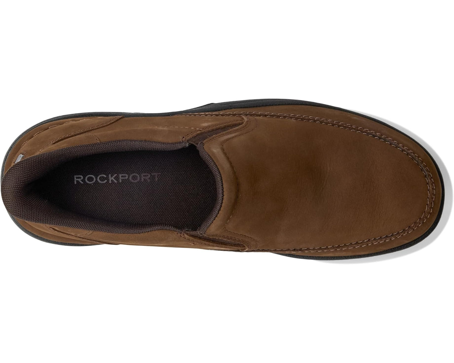 Men's Rockport Ellworth Dark Brown Leather