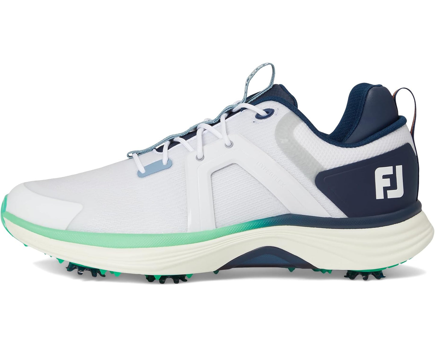 Men's FootJoy Hyperflex White/Peacoat/Aquamarine