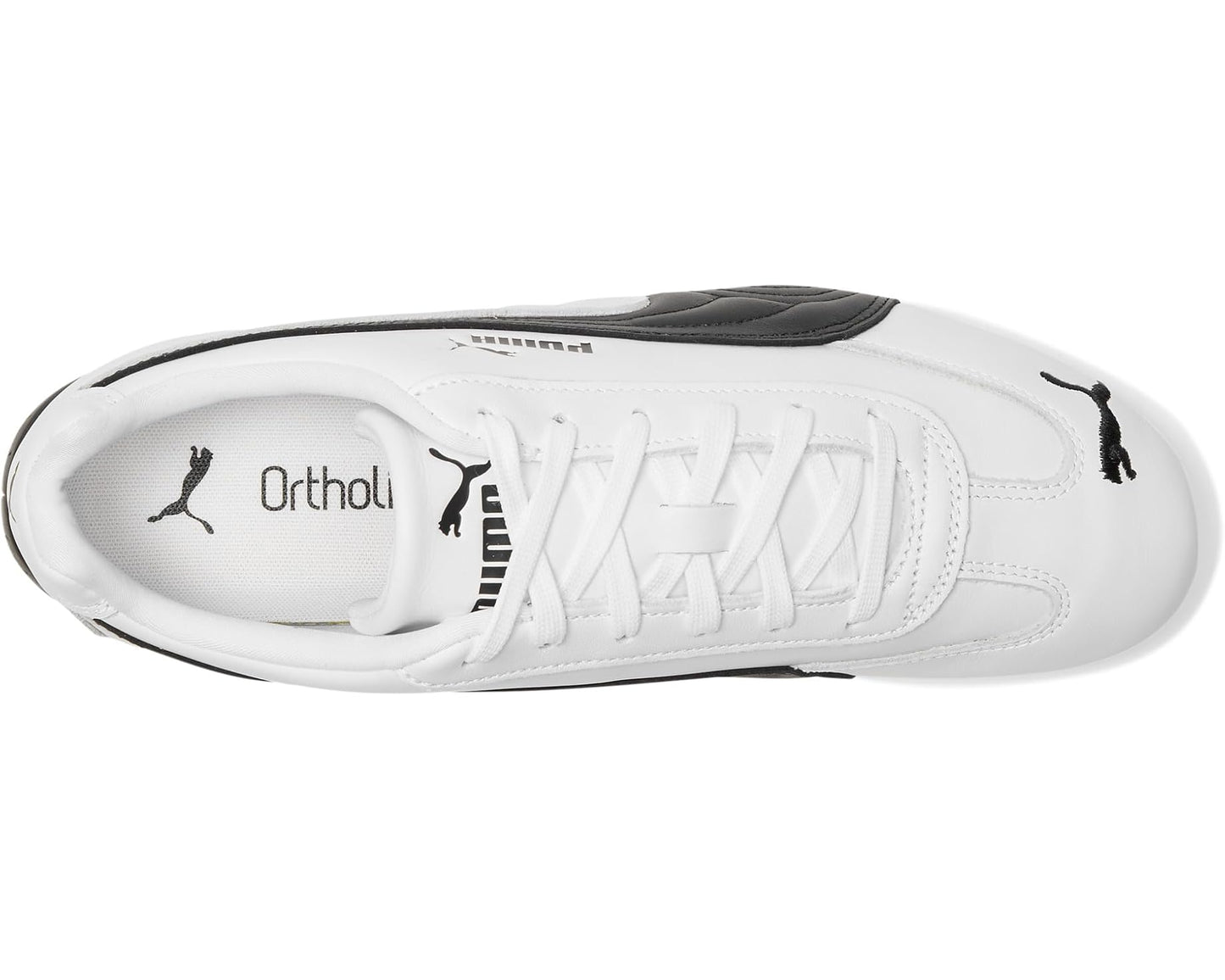 Men's PUMA Speedcat Full Leather Shoes White/Black