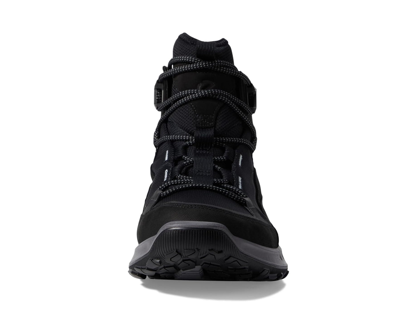 Men's ECCO Sport Ultra Terrain Waterproof Mid Hiking Boot Black/Black/Black