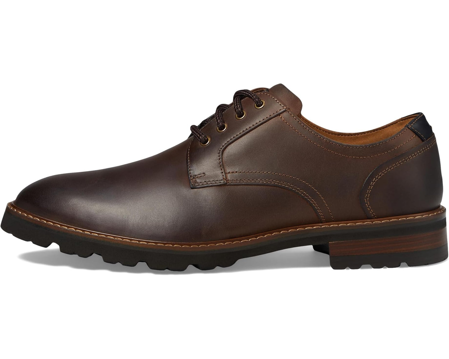 Men's Florsheim Renegade Plain Toe Oxford Brown Crazy Horse