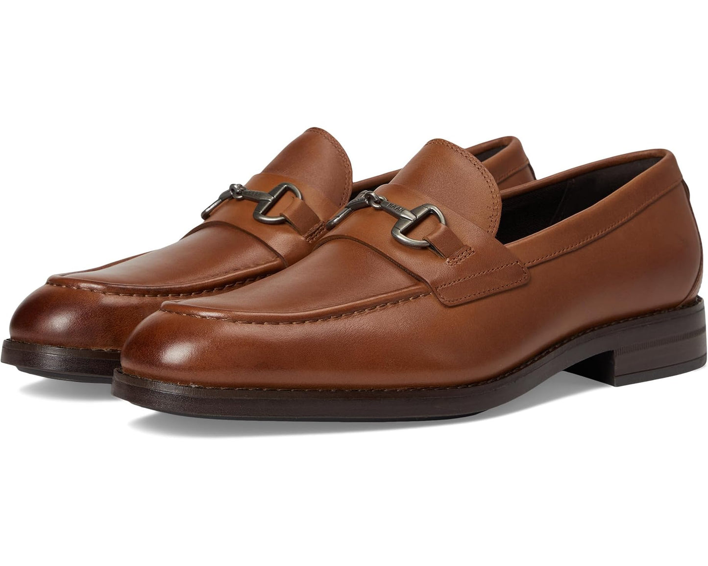 Men's Cole Haan Harmon Grand Bit Loafers British Tan/Dark Brown Waterproof