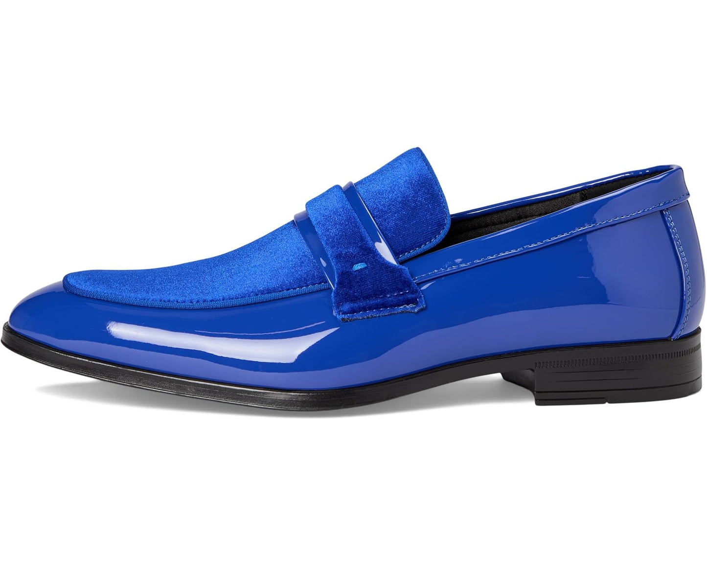 Men's Stacy Adams Spratley Saddle Slip-On Royal Blue
