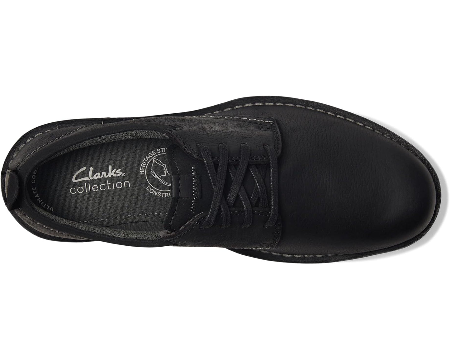 Men's Clarks Eastridge Low Black Leather