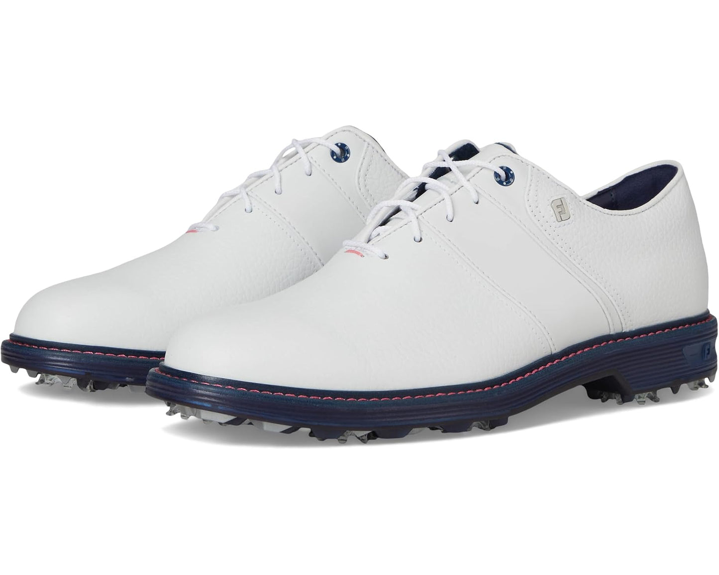 Men's FootJoy Premiere Series - Packard Golf Shoes- Previous Season White/Pink/Navy