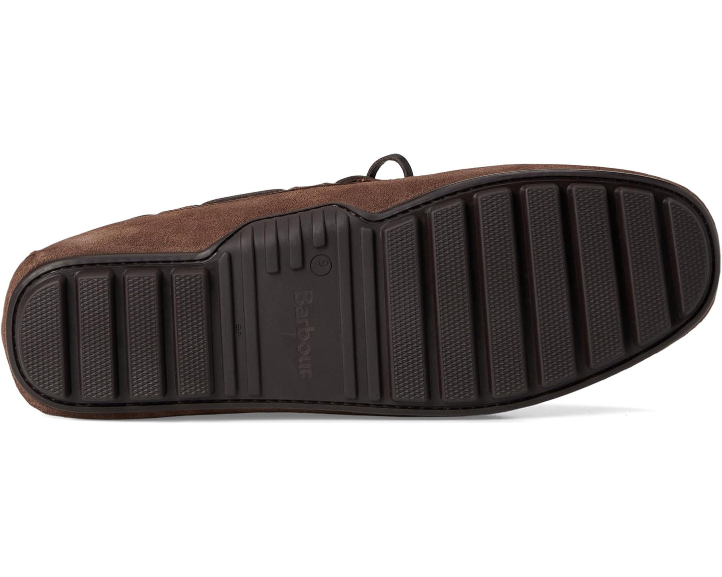 Men's Barbour Courage Driving Shoes Choco Suede