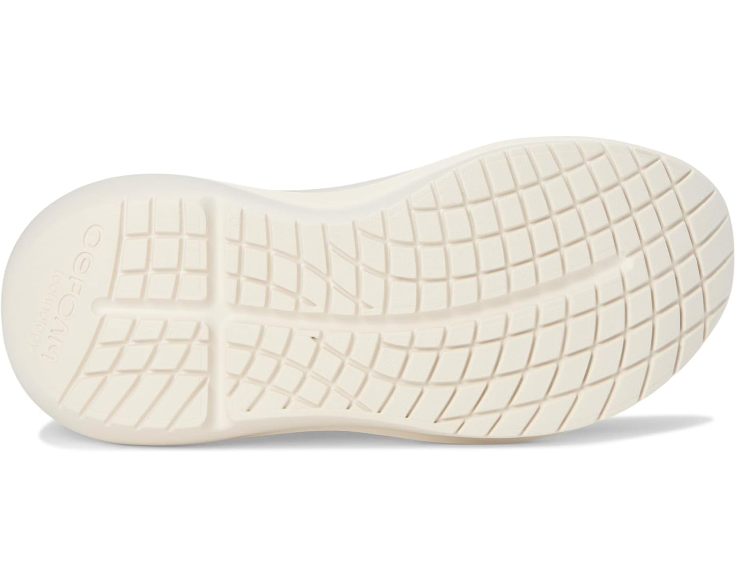 Men's OOFOS Oomy Zen Chalk/Black