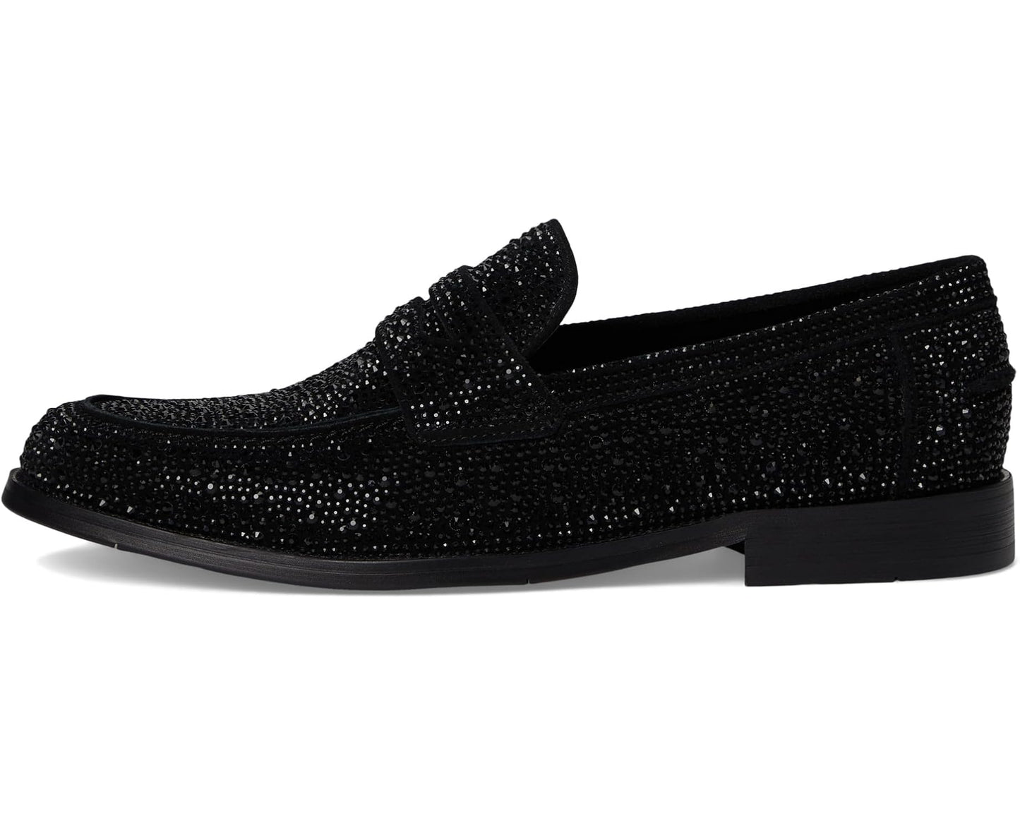 Men's Steve Madden Natan-R Black Rhinestones