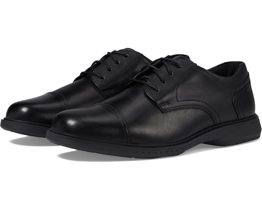 Men's Nunn Bush Kore Pro Cap Toe Oxford Black