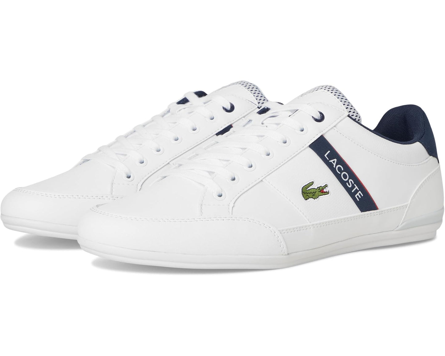 Men's Lacoste Chaymon Sneakers White/Navy/Red