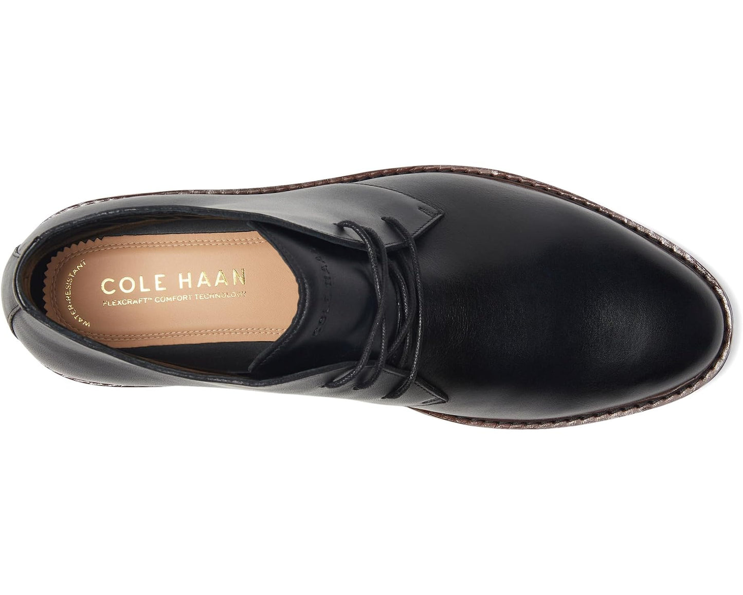 Men's Cole Haan Judson Grand Chukka Boots Black Waterproof/Black/Black