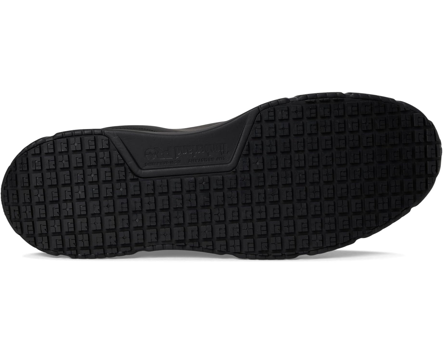 Men's Timberland PRO Power Shift Leather Soft Toe Gripmax Slip Resistant Black Leather