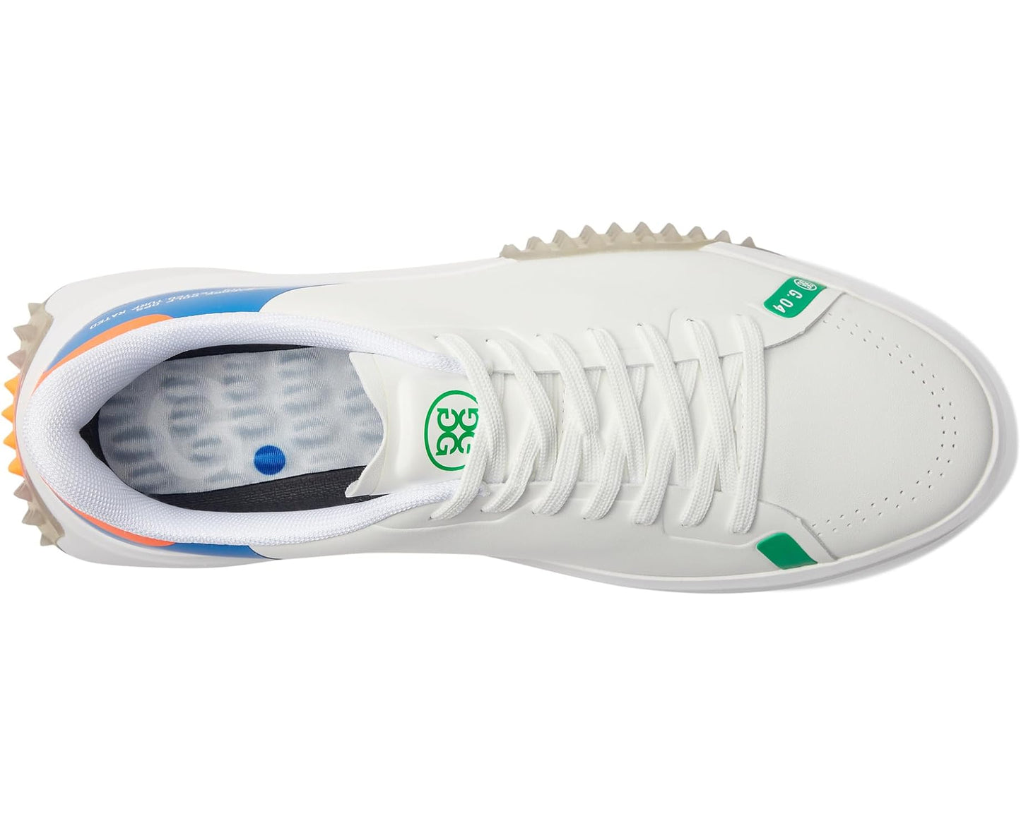 Men's GFORE G.112 P.U. Leather Colour Block Golf Shoes Snow