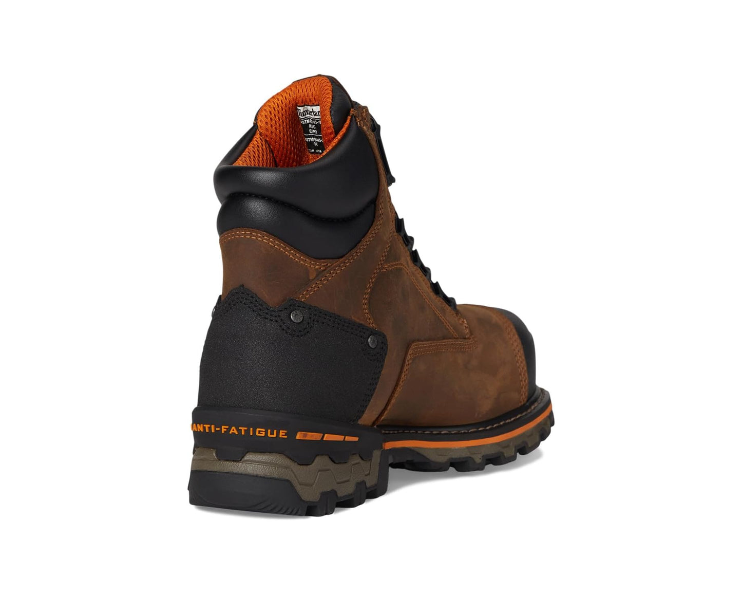 Men's Timberland PRO Boondock BOA 6 Inch Composite Safety Toe Waterproof Puncture Resistant Mocha Brown