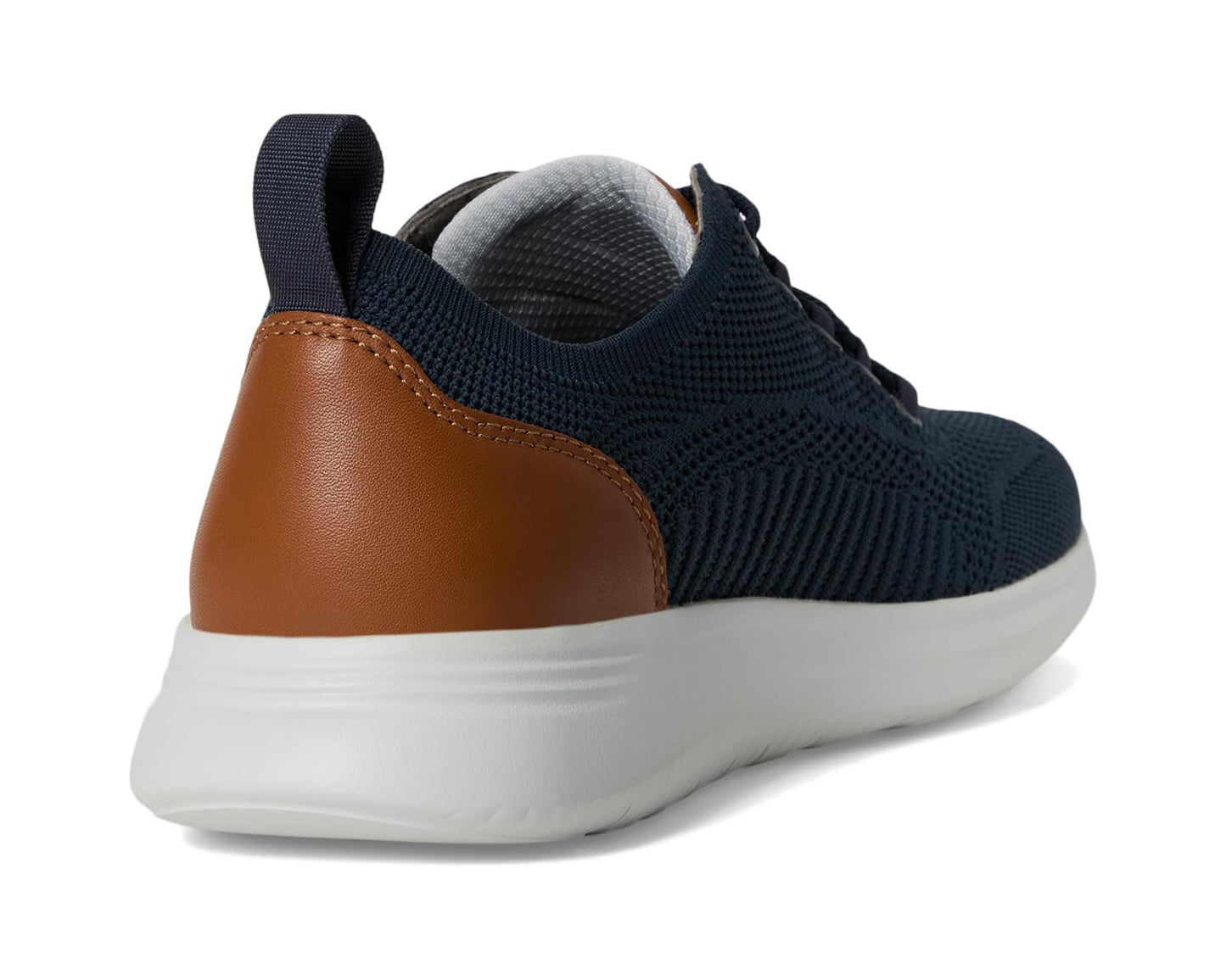 Men's Johnston & Murphy Amherst Knit U Throat Navy Knit
