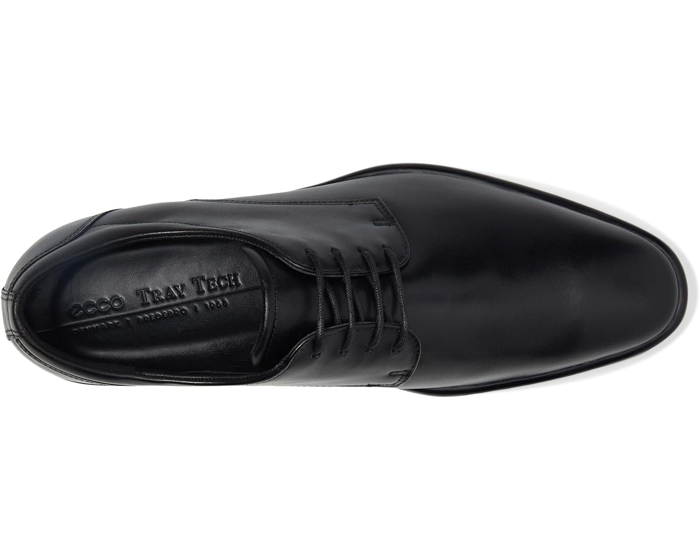 Men's ECCO Citytray Plain Toe Tie Black