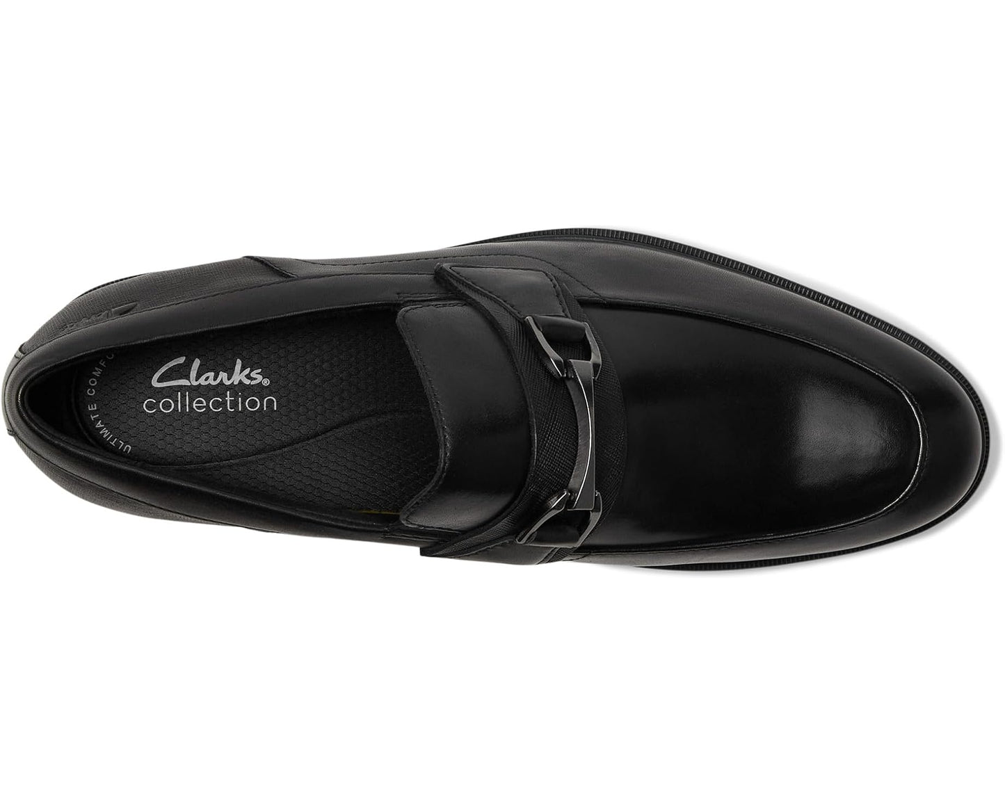 Men's Clarks Steadwell Bit Black Leather