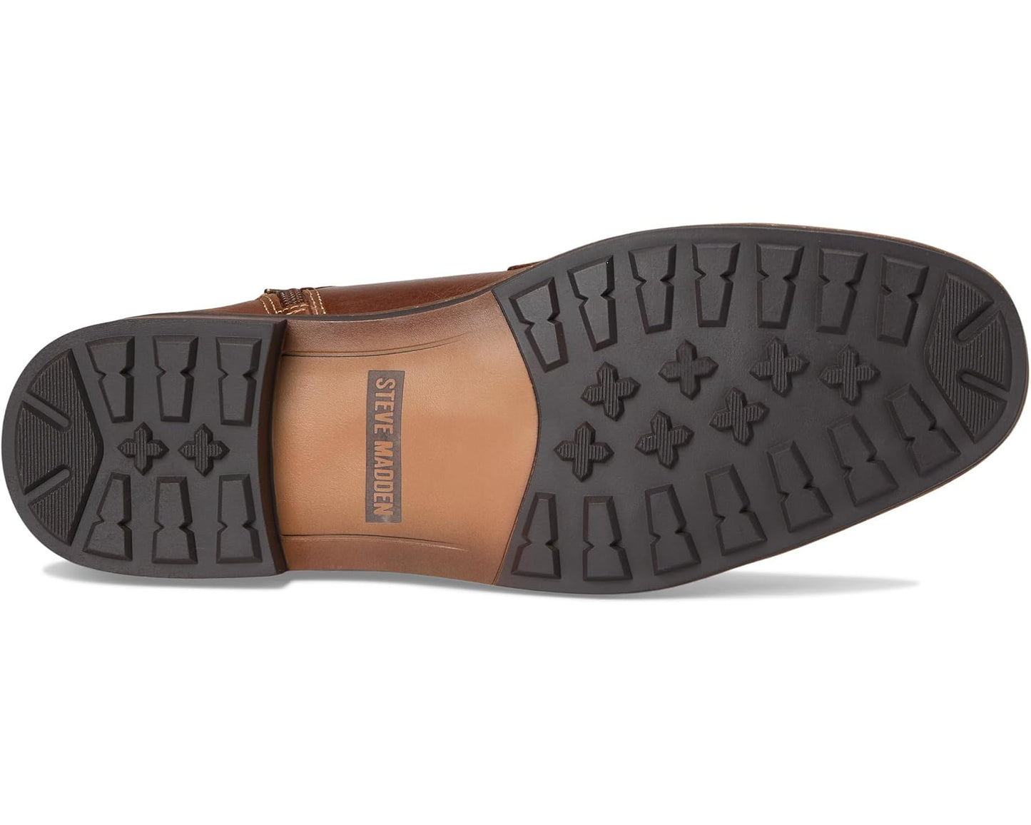 Men's Steve Madden Jotting Dark Tan Leather