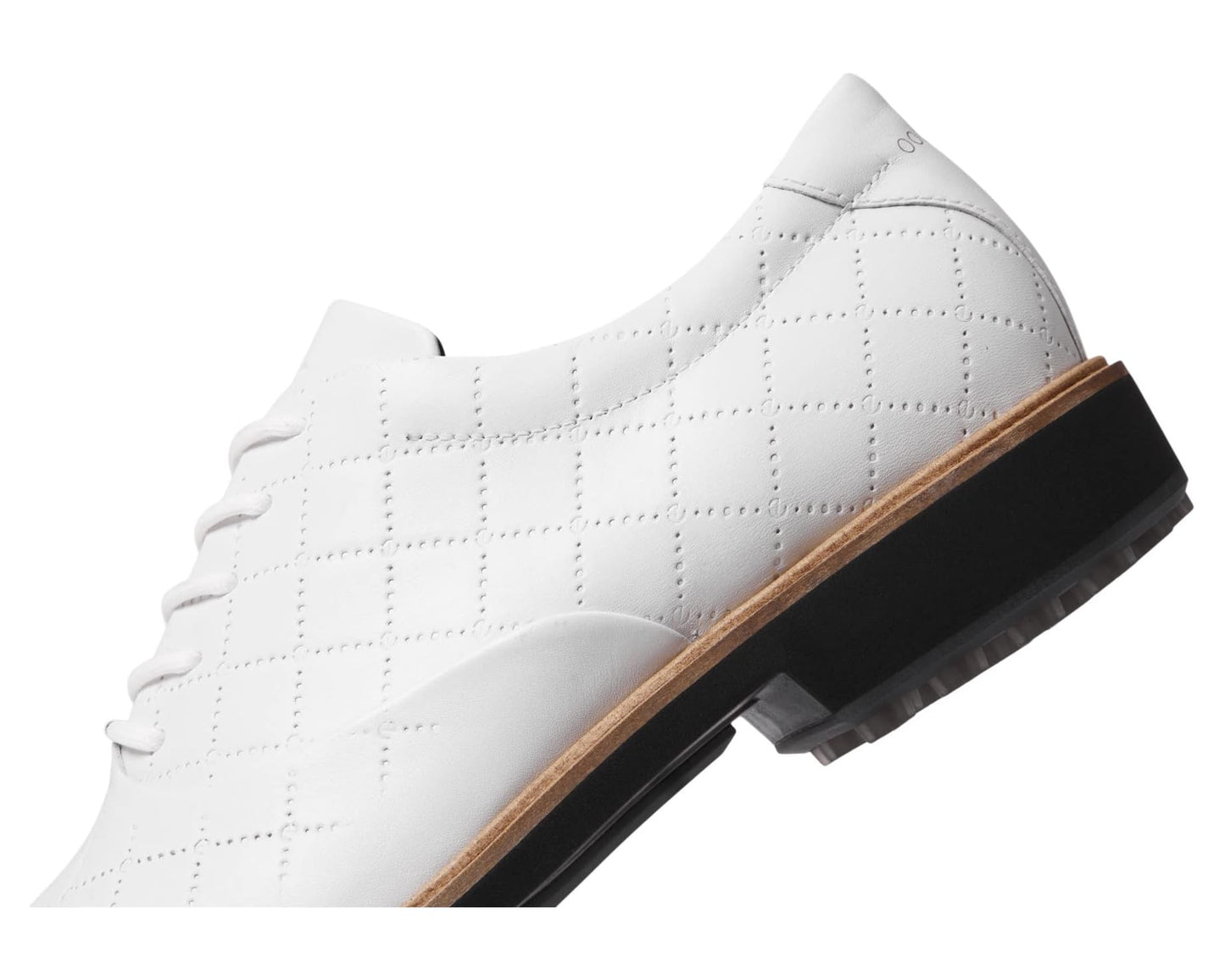 Men's ECCO Golf Classic Hybrid Hydromax Golf Shoes White Cow Leather