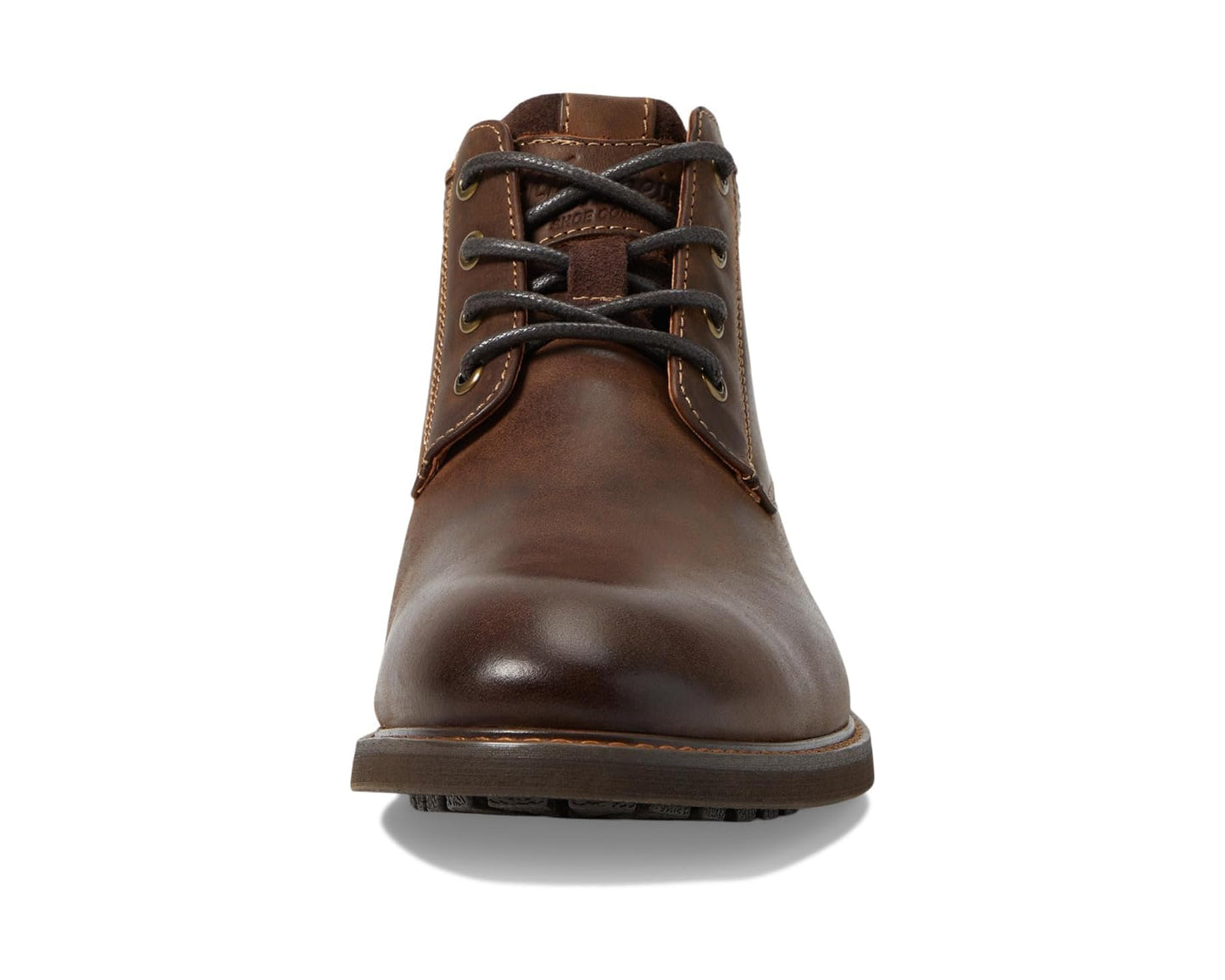 Men's Florsheim Lodge Plain Toe Chukka Boots Brown Crazy Horse