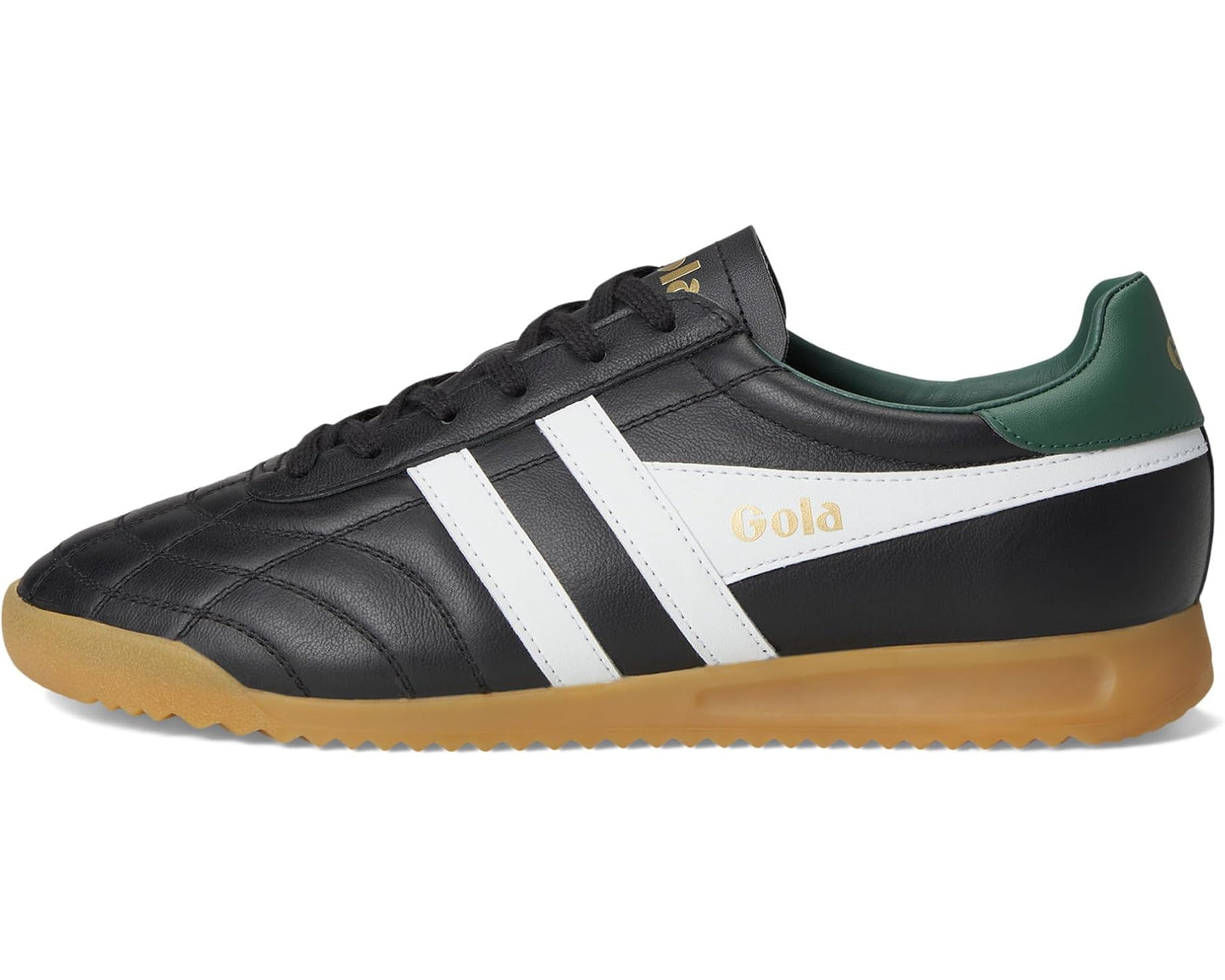 Men's Gola Stadium Black/White/Evergreen