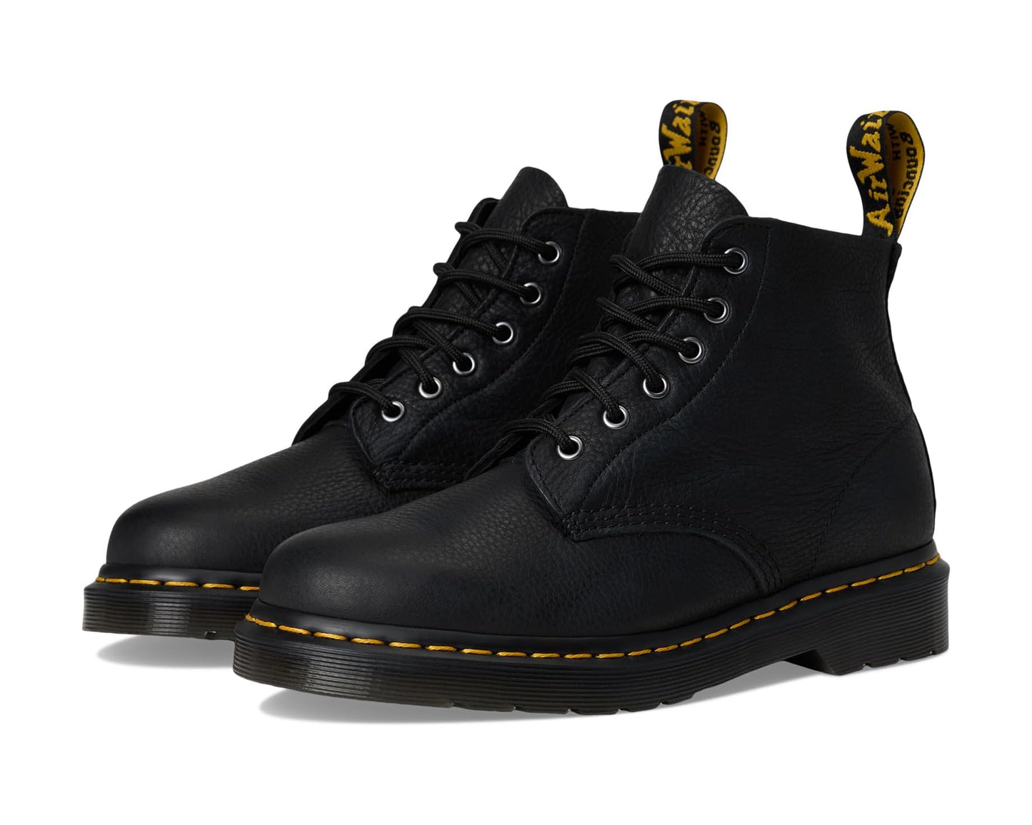 Unisex Dr. Martens 101 Unbound Leather Ankle Boot Black
