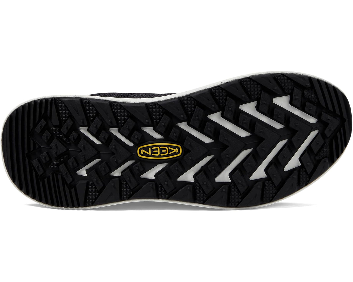 Men's KEEN WK400 Performance Breathable Walking Black/White