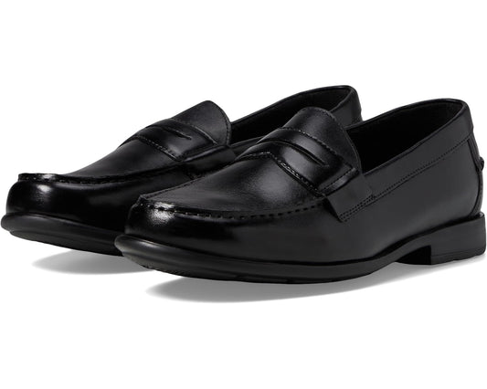 Men's Nunn Bush Drexel Moc Toe Penny Loafer with KORE Walking Comfort Technology Black