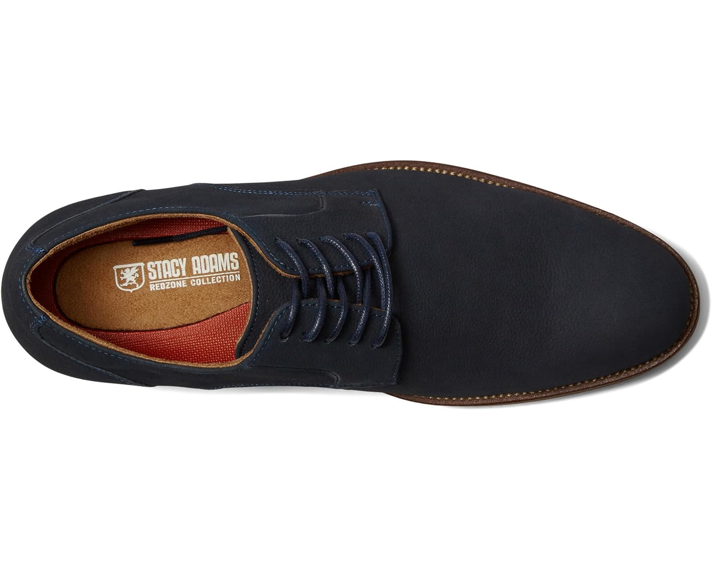 Men's Stacy Adams Preston Lace Up Oxford Navy