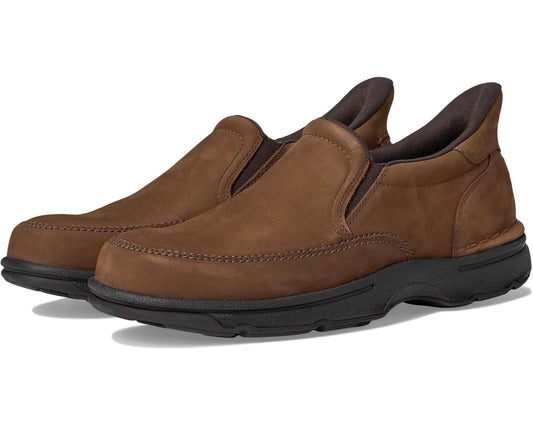 Men's Rockport Ellworth Dark Brown Leather