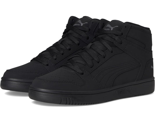 Men's PUMA Rebound Layup Sneakers Puma Black/Puma Black/Castlerock