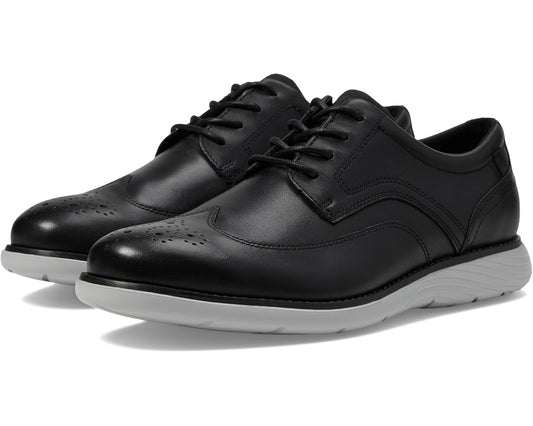 Men's Rockport Garett Wing Tip Black/Vapor