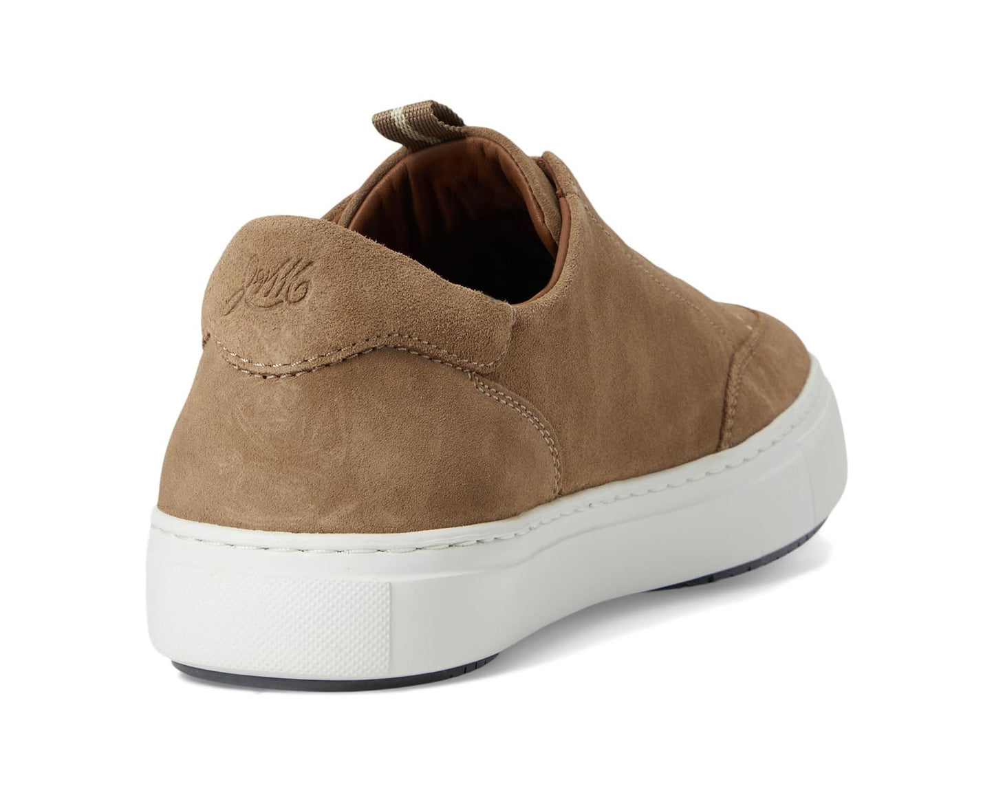 Men's Johnston & Murphy Collection Anson Stretch Lace-To-Toe Taupe English Suede