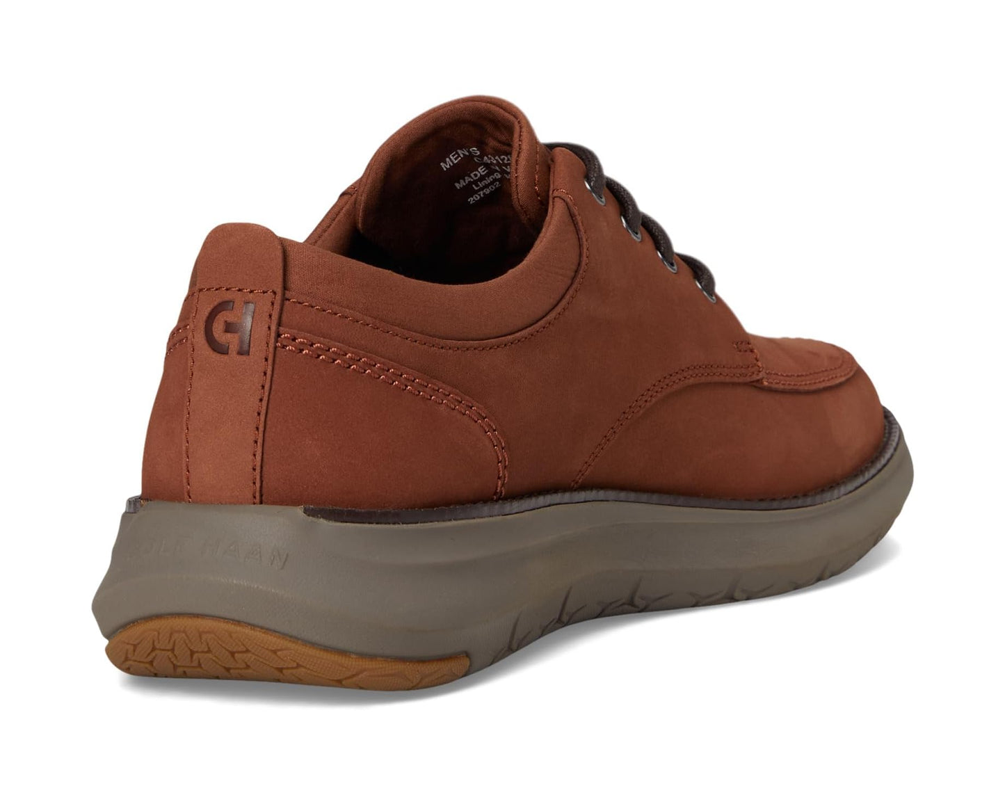 Men's Cole Haan Grand Remix Apron Toe Oxfords Sequoia Nubuck/Dark Chocolate/Truffle