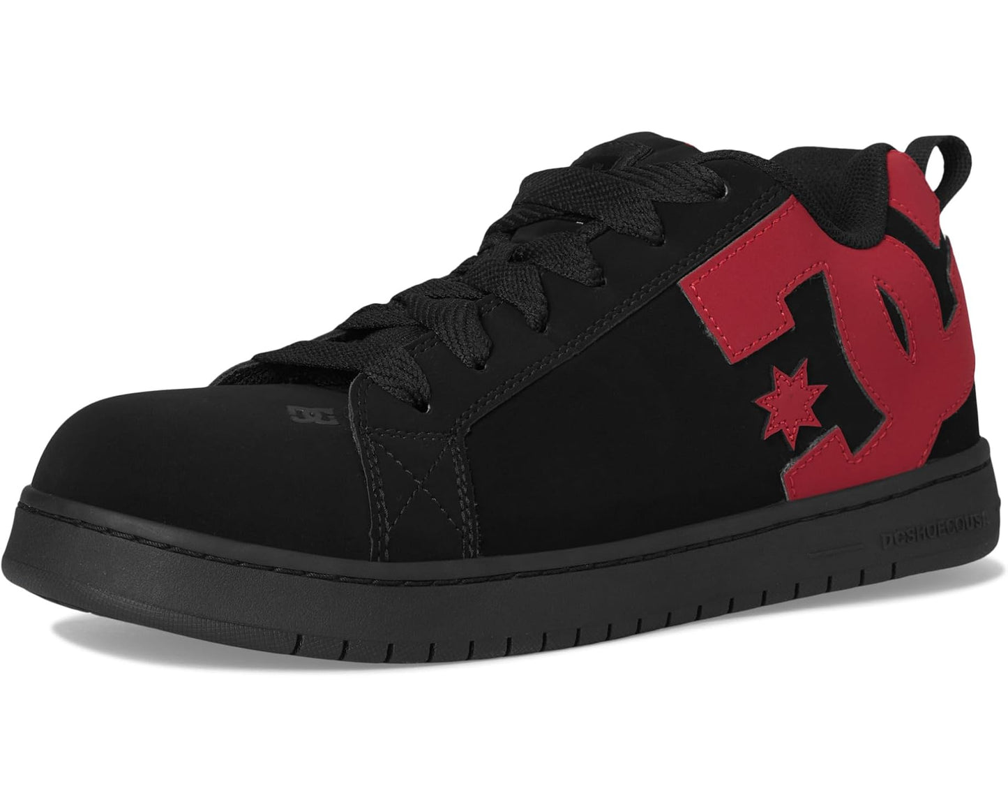 Men's DC Work Court Graffic Work Comp Toe SD Black/Red