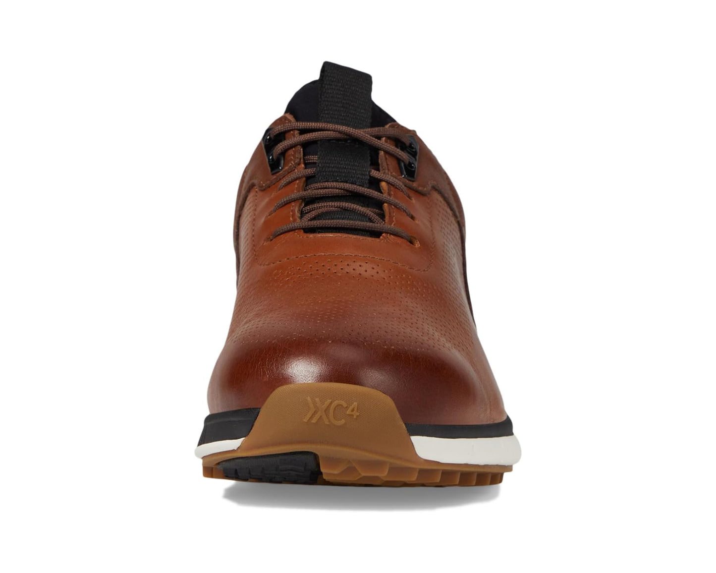 Men's Johnston & Murphy Waterproof XC4® Golf H1-Luxe Hybrid Sneaker Tan Waterproof Full Grain