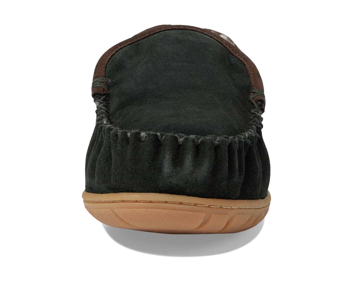 Men's L.L.Bean Wicked Good Slipper Venetian Black Spruce/Chocolate