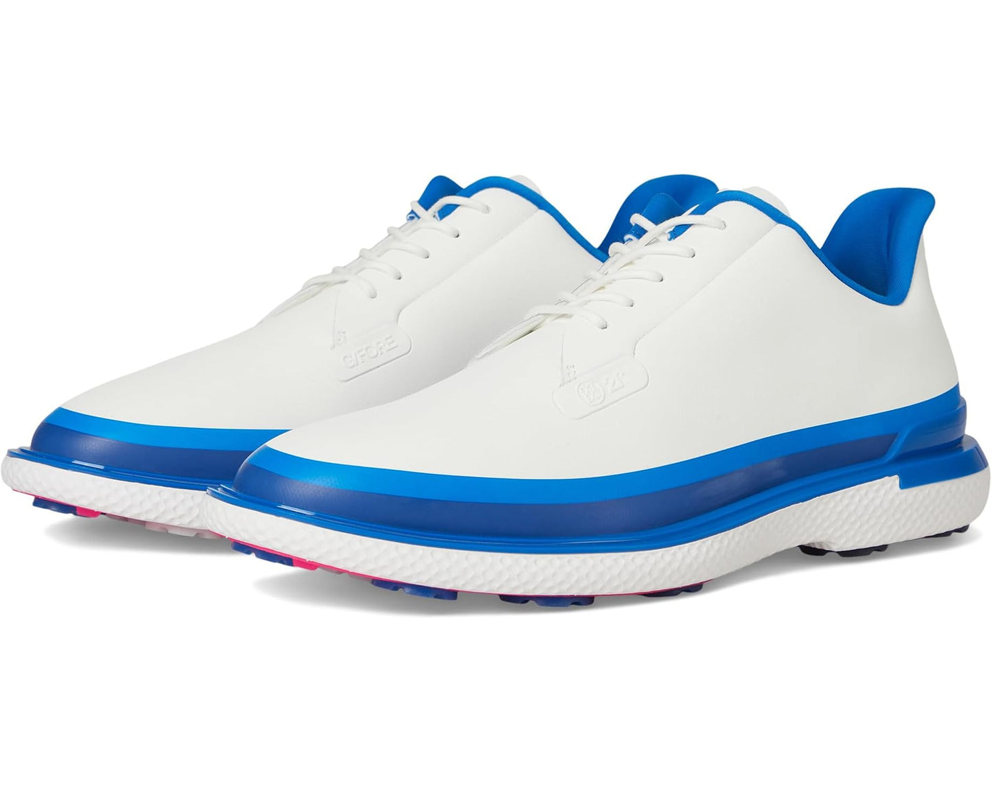 Men's GFORE Gallivanter T.P.U. Tuxedo Golf Shoes Snow / Lisbon