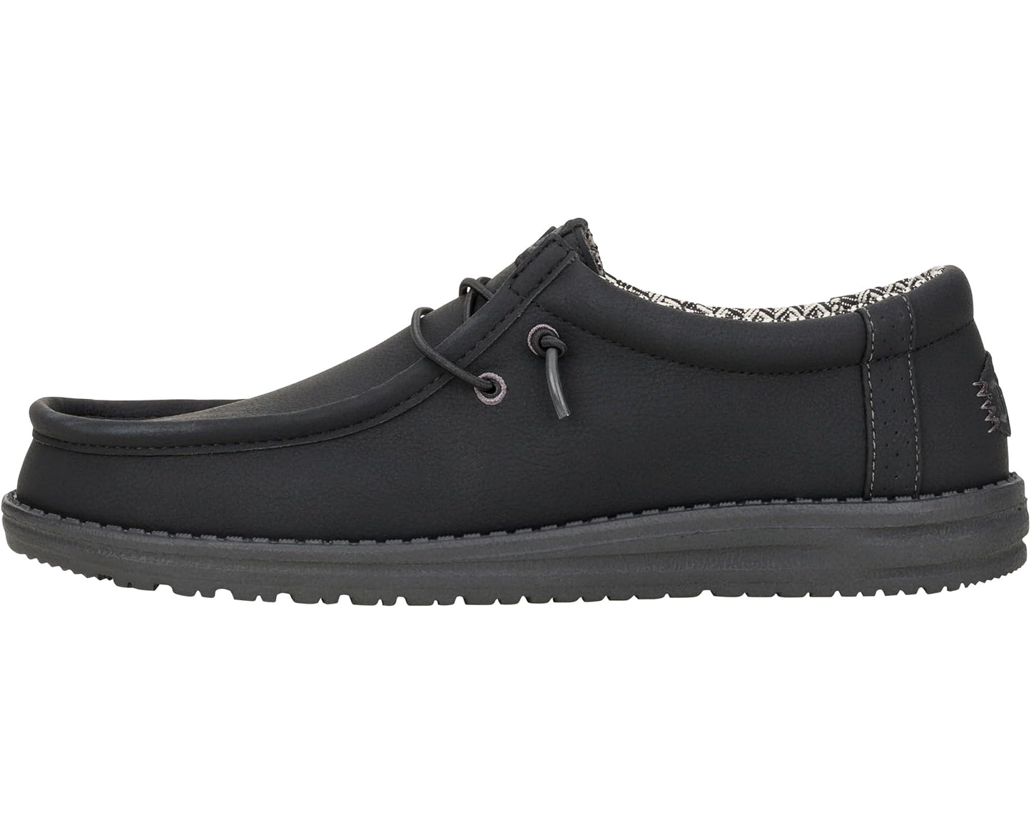 Men's Hey Dude Wally Classic Black/Charcoal