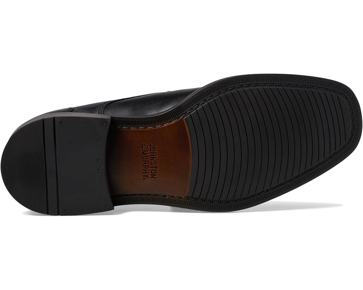 Men's Johnston & Murphy Tabor Runoff Lace-Up Black Calfskin