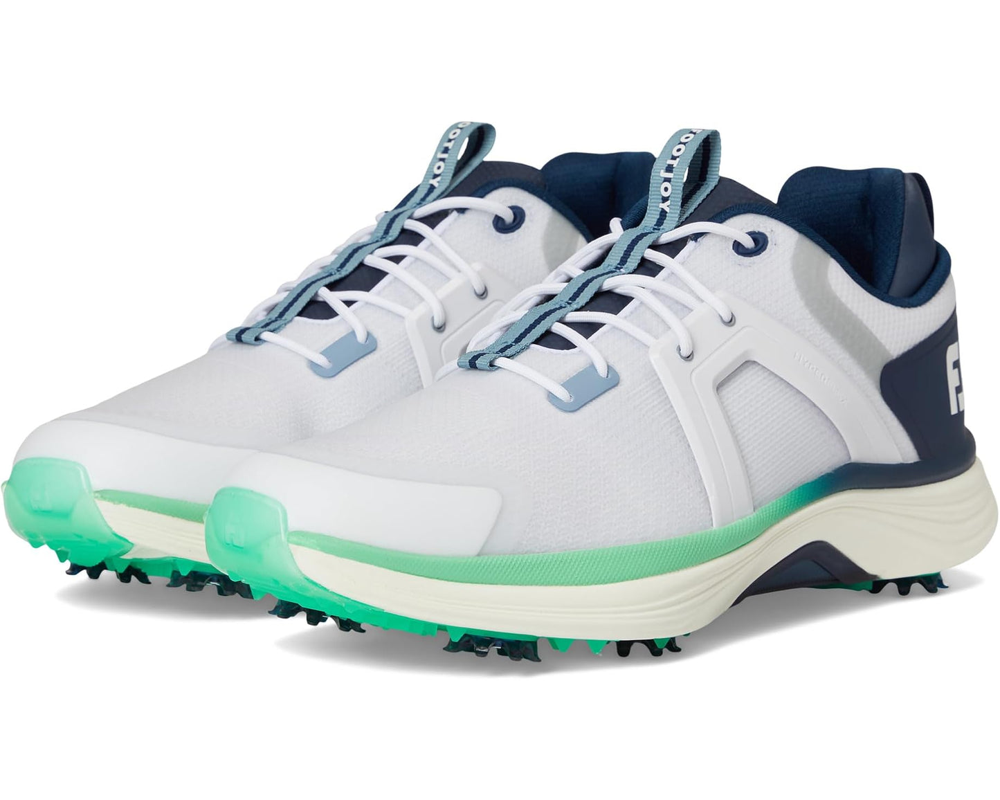 Men's FootJoy Hyperflex White/Peacoat/Aquamarine