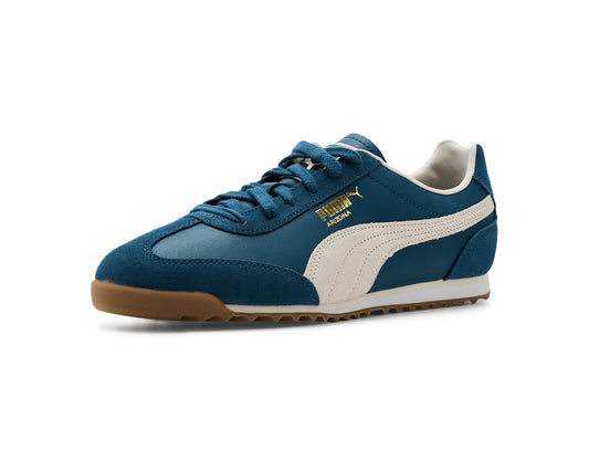 Men's PUMA Arizona Retro Shoes Persian Blue/Warm White/Gold